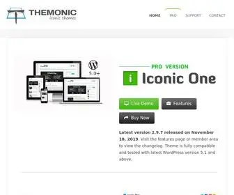 Themonic.com(Iconic Themes) Screenshot