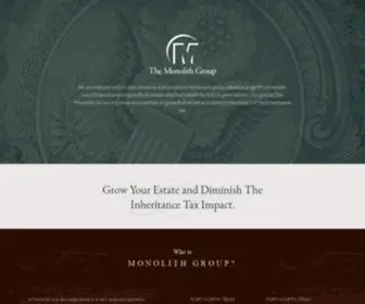 Themonolithgroup.com(The Monolith Group) Screenshot