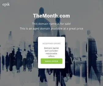 Themonth.com(TheMonth) Screenshot