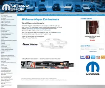 Themoparshop.com(E-Body Parts and Restoration (Dodge, Plymouth, Mopar Restoration)) Screenshot