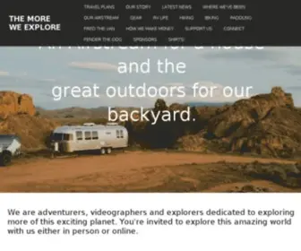 Themoreweexplore.com(THE MORE WE EXPLORE) Screenshot