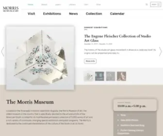 Themorris.org(Morris Museum of Art) Screenshot