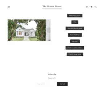 Themorrowhouse.com(The Morrow House) Screenshot