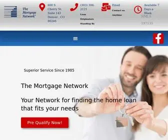 Themortgagenetworkonline.com(Denver Mortgage Brokers) Screenshot