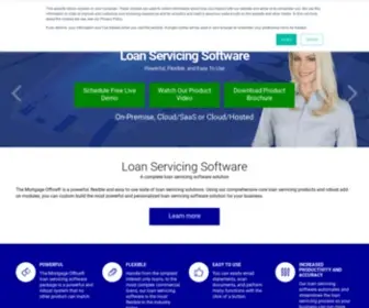 Themortgageoffice.com(Loan Servicing Software) Screenshot