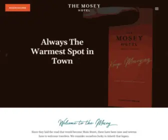 Themoseyhotel.com(Tapestry Hilton Collection) Screenshot