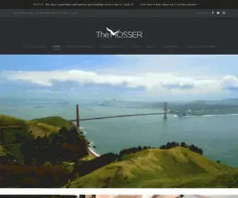 Themosser.com(The Mosser Hotel) Screenshot