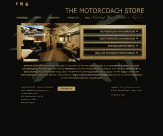 Themotorcoachstore.com(The Motorcoach Store) Screenshot