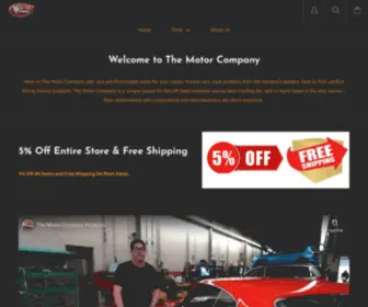 Themotorcompany.com(Vintage t shirt) Screenshot