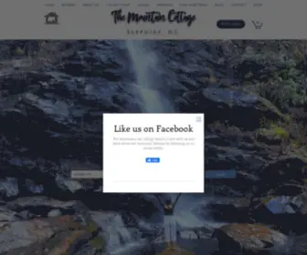 Themountaincottage.com(Blue Ridge Mountains Rentals) Screenshot