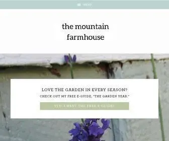 Themountainfarmhouse.com(The Mountain Farmhouse) Screenshot