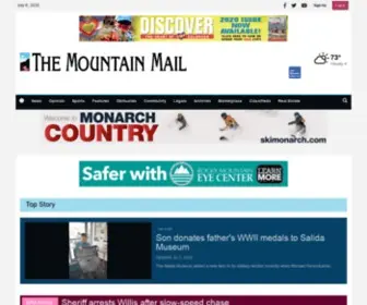 Themountainmail.com(The Mountain Mail) Screenshot