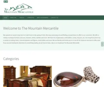 Themountainmercantile.com(Curious Goods and Antiques) Screenshot