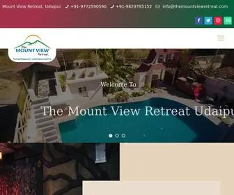 Themountviewretreat.com(The Mount View Retreat Udaipur) Screenshot