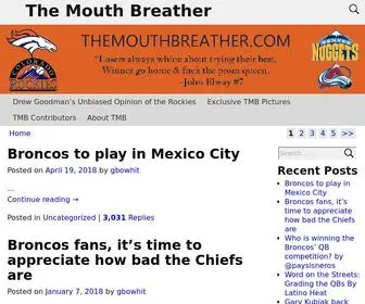 Themouthbreather.com(The Mouth Breather) Screenshot