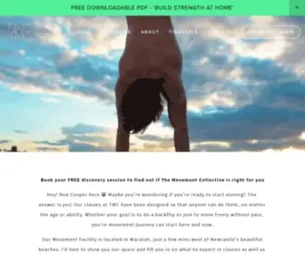 Themovementcollective.net(The Movement Collective) Screenshot