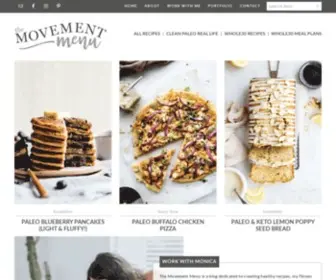 Themovementmenu.com(The Movement Menu) Screenshot
