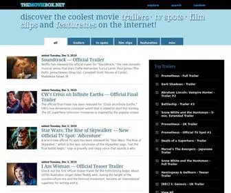 Themoviebox.net(Find the best movie previews to hit the internet) Screenshot