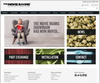 Themovierooms.co.uk(The Movie Rooms) Screenshot