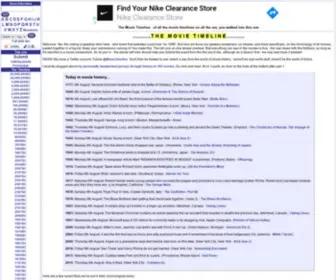 Themovietimeline.com(The Movie Timeline) Screenshot