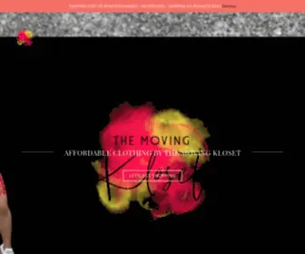 Themovingkloset.com(Clothing Store) Screenshot