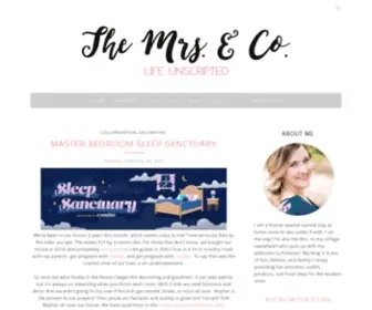 Themrsandco.com(The Mrs) Screenshot