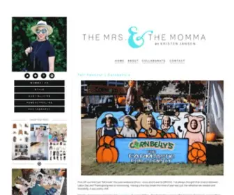 Themrsandthemomma.com(The MRS) Screenshot