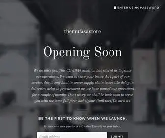 ThemufasaStore.com(themufasastore) Screenshot