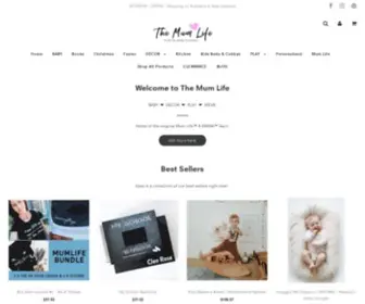 Themumlife.com.au(The Mum Life) Screenshot