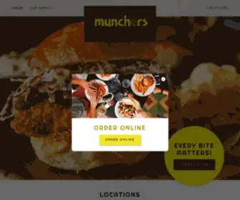 Themunchers.com(Burgers, Restaurants Nearby, Fast Food, Burgers) Screenshot