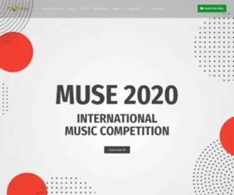 Themuse.gr(Muse International Music Competition) Screenshot