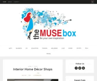 Themusebox.net(The Muse Box) Screenshot