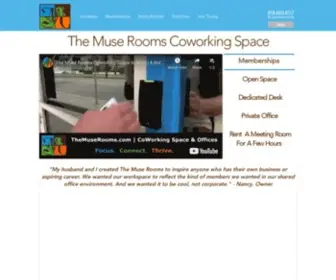 Themuserooms.com(The Muse Room) Screenshot