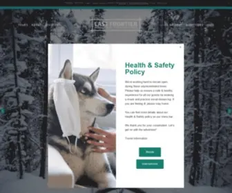 Themushingcoop.com(The Best Alaska Travel Experiences with Dog Sledding) Screenshot