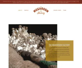 Themushroomfactory.com(The Mushroom Factory) Screenshot