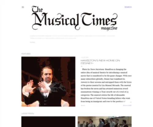 Themusicaltimes.com(Times®) Screenshot