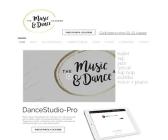 Themusicanddanceacademy.com(Mysite) Screenshot