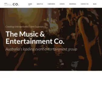 Themusicandentco.com.au(Themusicandentco) Screenshot