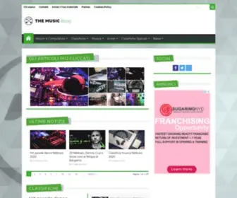 Themusicblog.eu(The Music Blog) Screenshot