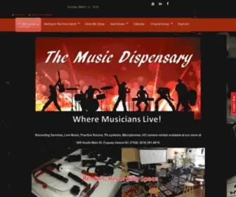 ThemusiCDispensary.com(TMD Home) Screenshot