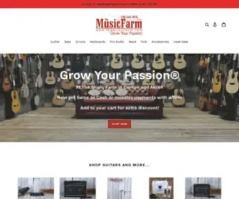 ThemusicFarm.com(The Music Farm Canton) Screenshot