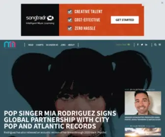 Themusicnetwork.com(The Music Network) Screenshot