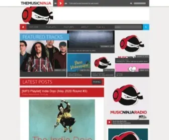 Themusicninja.com(The Music Ninja) Screenshot