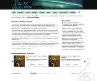 Themusicoutpost.com(Themusicoutpost) Screenshot