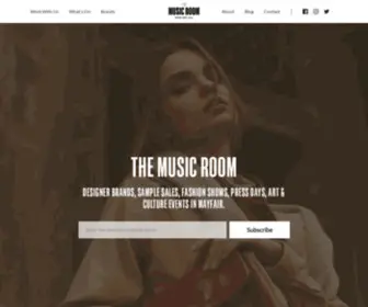 Themusicroom.co.uk(The Music Room) Screenshot