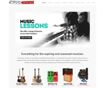 Themusicroomstore.ca(THE MUSIC ROOM) Screenshot