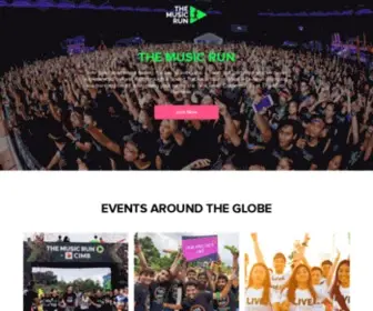 Themusicrun.com(Asia’s fittest party) Screenshot