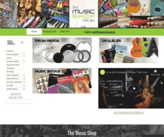 Themusicshop.net.au(The Music Shop) Screenshot