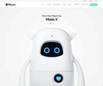 Themusio.com(人工知能ロボットMusio(ミュージオ)は、英語学習) Screenshot
