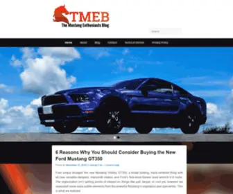 Themustang-Net.com(The Mustang Enthusiasts Blog) Screenshot